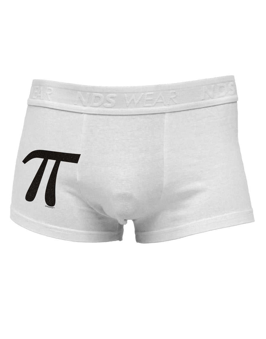 Pi Symbol Glitter - Black Side Printed Mens Trunk Underwear by TooLoud-Mens Trunk Underwear-NDS Wear-White-Small-Davson Sales