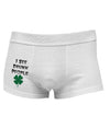 I See Drunk People Funny Side Printed Mens Trunk Underwear by TooLoud-Mens Trunk Underwear-NDS Wear-White-Small-Davson Sales
