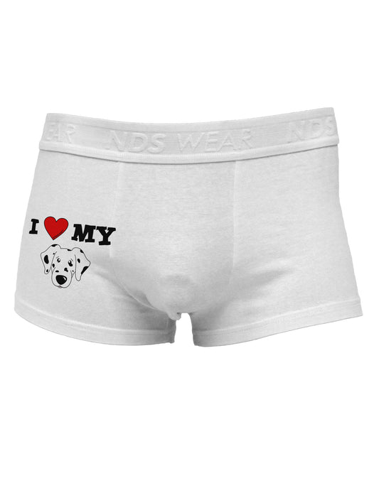 I Heart My - Cute Dalmatian Dog Side Printed Mens Trunk Underwear by TooLoud-Mens Trunk Underwear-TooLoud-White-Small-Davson Sales