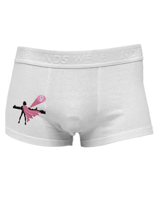Girl Power Women's Empowerment Side Printed Mens Trunk Underwear by TooLoud-Mens Trunk Underwear-NDS Wear-White-Small-Davson Sales