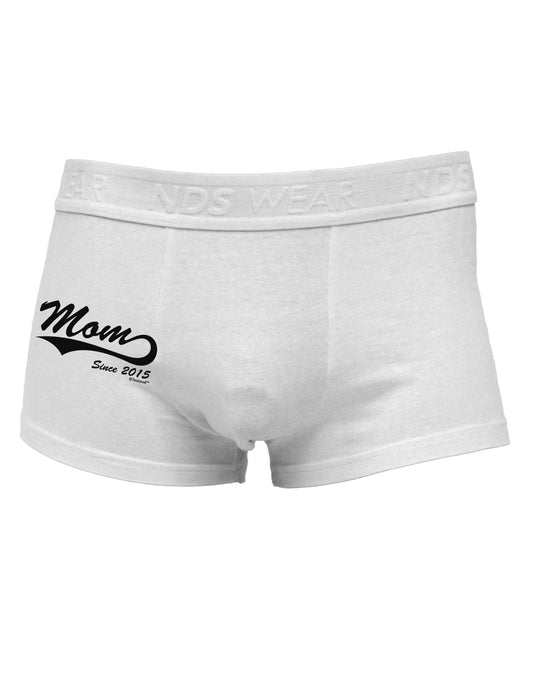 Mom Since (Your Year Personalized) Design Side Printed Mens Trunk Underwear by TooLoud-Mens Trunk Underwear-NDS Wear-White-Small-Davson Sales