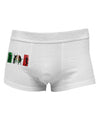 Mexican Flag - Dancing Silhouettes Side Printed Mens Trunk Underwear by TooLoud-Mens Trunk Underwear-NDS Wear-White-Small-Davson Sales