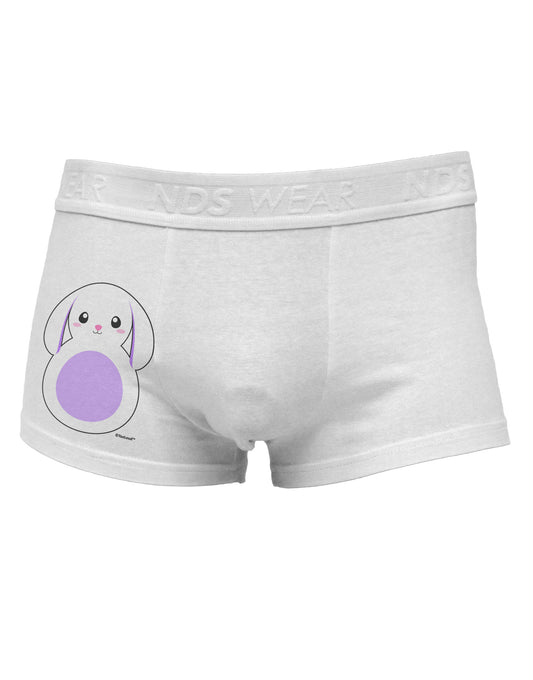 Cute Bunny with Floppy Ears - Purple Side Printed Mens Trunk Underwear by TooLoud-Mens Trunk Underwear-NDS Wear-White-Small-Davson Sales
