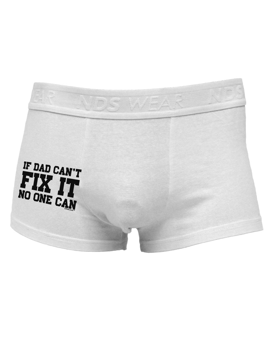 No One Can - Dad Side Printed Mens Trunk Underwear by TooLoud-Mens Trunk Underwear-NDS Wear-White-Small-Davson Sales