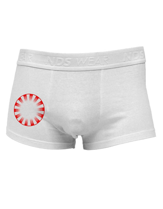 Watercolor Peppermint Side Printed Mens Trunk Underwear-Mens Trunk Underwear-NDS Wear-White-Small-Davson Sales