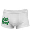 Pinch Proof - St. Patrick's Day Side Printed Mens Trunk Underwear by TooLoud-Mens Trunk Underwear-TooLoud-White-Small-Davson Sales