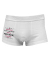 My Mother Comes Out Side Printed Mens Trunk Underwear-Mens Trunk Underwear-NDS Wear-White-Small-Davson Sales