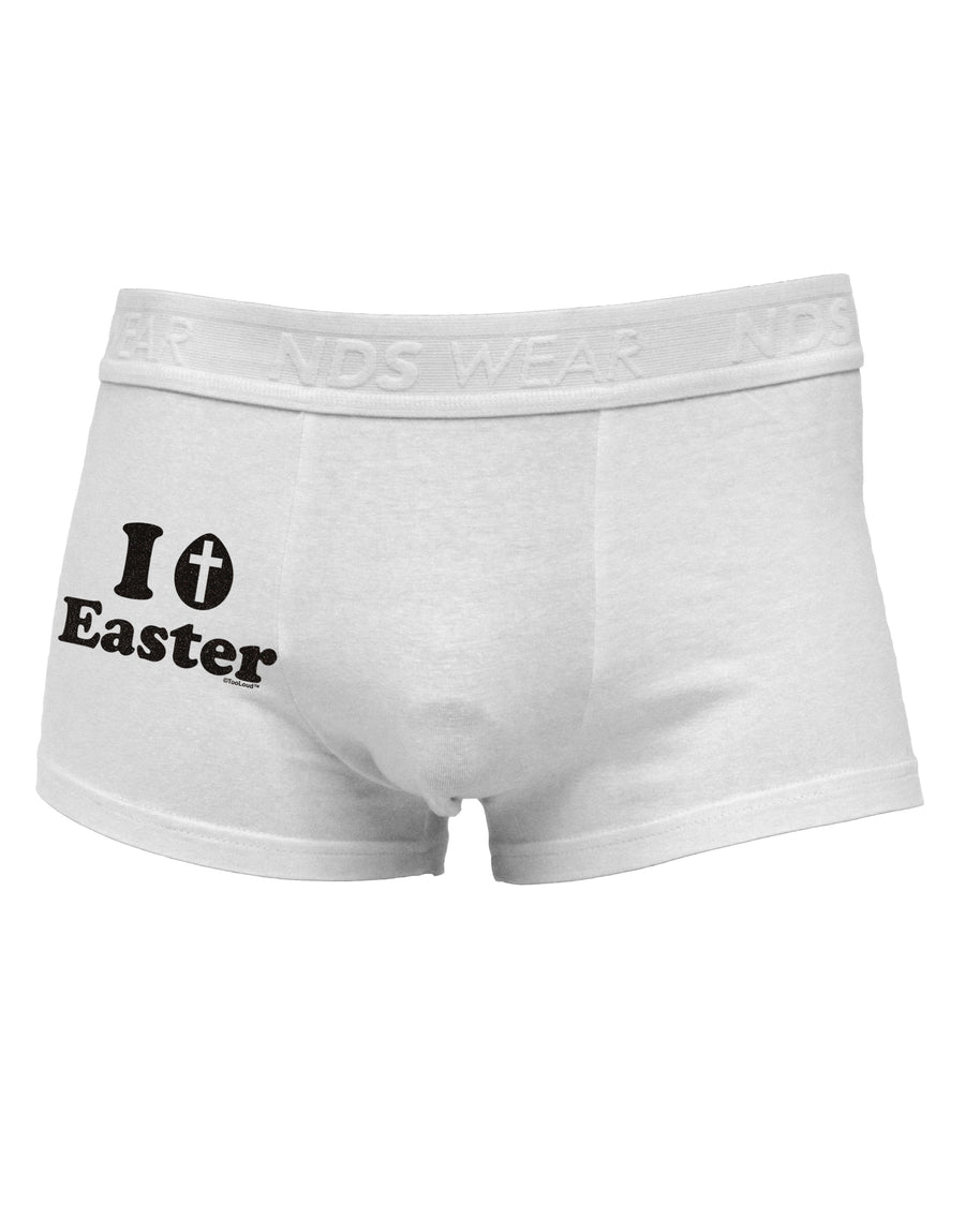 I Egg Cross Easter -Black Glitter Side Printed Mens Trunk Underwear by TooLoud-Mens Trunk Underwear-NDS Wear-White-Small-Davson Sales