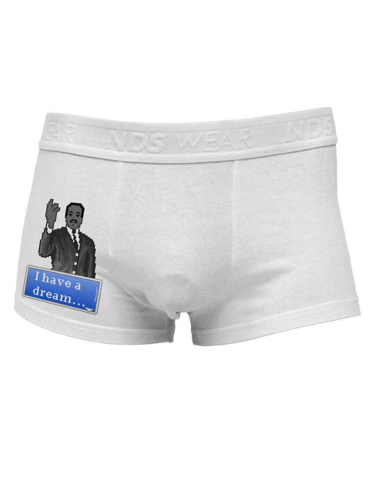 I have a Dream Pixel Art Side Printed Mens Trunk Underwear by TooLoud-Mens Trunk Underwear-NDS Wear-White-Small-Davson Sales