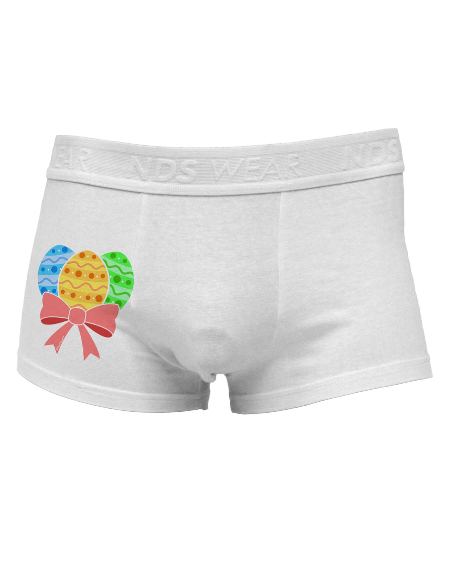 Easter Eggs With Bow Side Printed Mens Trunk Underwear by TooLoud-Mens Trunk Underwear-NDS Wear-White-Small-Davson Sales