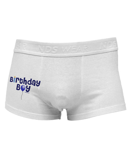 Birthday Boy - Candle and Balloon Side Printed Mens Trunk Underwear by TooLoud-Mens Trunk Underwear-TooLoud-White-Small-Davson Sales