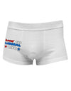 The Liberal Life Side Printed Mens Trunk Underwear-Mens Trunk Underwear-NDS Wear-White-Small-Davson Sales