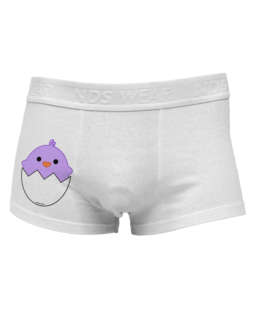 Cute Hatching Chick - Purple Side Printed Mens Trunk Underwear by TooLoud-Mens Trunk Underwear-NDS Wear-White-Small-Davson Sales