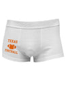 Texas Football Side Printed Mens Trunk Underwear by TooLoud-Mens Trunk Underwear-NDS Wear-White-Small-Davson Sales