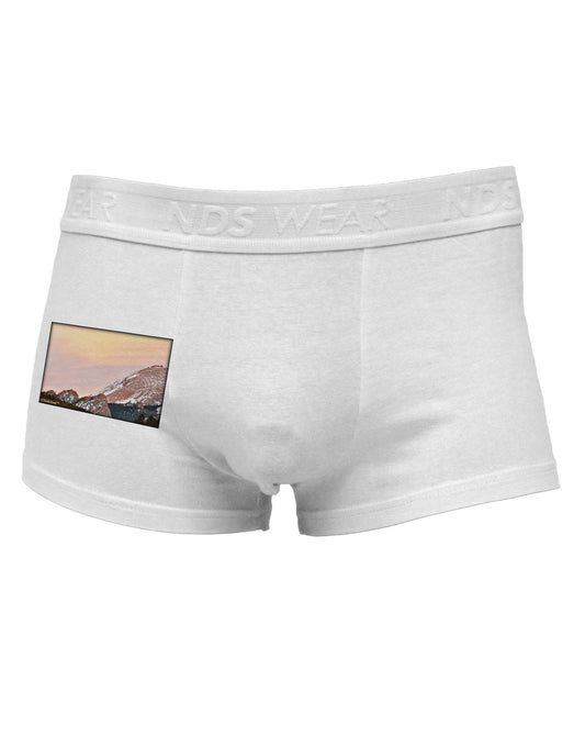 CO Sunset Cliffs Side Printed Mens Trunk Underwear-Mens Trunk Underwear-NDS Wear-White-Small-Davson Sales