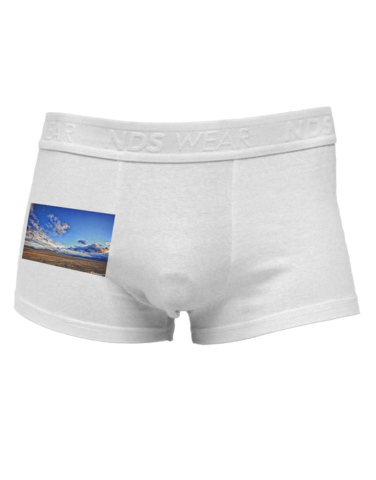 Garden of the Gods Colorado Side Printed Mens Trunk Underwear-Mens Trunk Underwear-NDS Wear-White-Small-Davson Sales