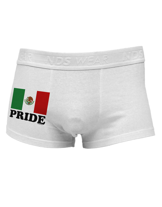 Mexican Pride - Mexican Flag Side Printed Mens Trunk Underwear by TooLoud-Mens Trunk Underwear-NDS Wear-White-Small-Davson Sales