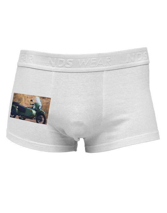 Sidecar Motorcycle Photo Side Printed Mens Trunk Underwear-Mens Trunk Underwear-NDS Wear-White-Small-Davson Sales