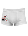 All I Want is Him Matching His & Hers Side Printed Mens Trunk Underwear-Mens Trunk Underwear-NDS Wear-White-X-Large-Davson Sales