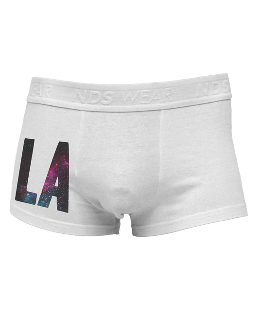 LA Outer Space Desgin Side Printed Mens Trunk Underwear-Mens Trunk Underwear-NDS Wear-White-Small-Davson Sales