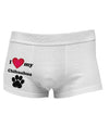 I Heart My Chihuahua Side Printed Mens Trunk Underwear by TooLoud-Mens Trunk Underwear-NDS Wear-White-Small-Davson Sales
