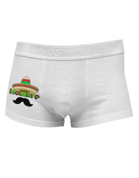 Hombre Sombrero Side Printed Mens Trunk Underwear-Mens Trunk Underwear-NDS Wear-White-Small-Davson Sales