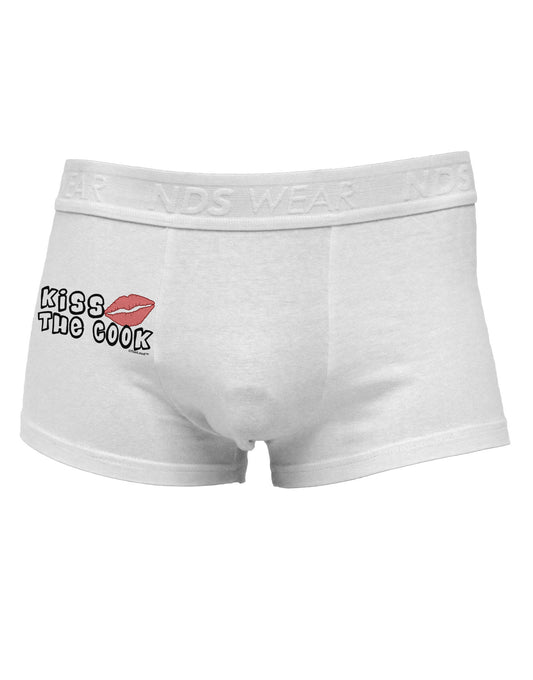 Kiss the Cook With Lips Side Printed Mens Trunk Underwear by TooLoud-Mens Trunk Underwear-NDS Wear-White-Small-Davson Sales