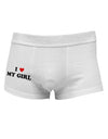 I Heart My Girl - Matching Couples Design Side Printed Mens Trunk Underwear by TooLoud-Mens Trunk Underwear-NDS Wear-White-Small-Davson Sales