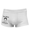 Personalized Cabin 8 Artemis Side Printed Mens Trunk Underwear-Mens Trunk Underwear-NDS Wear-White-Small-Davson Sales