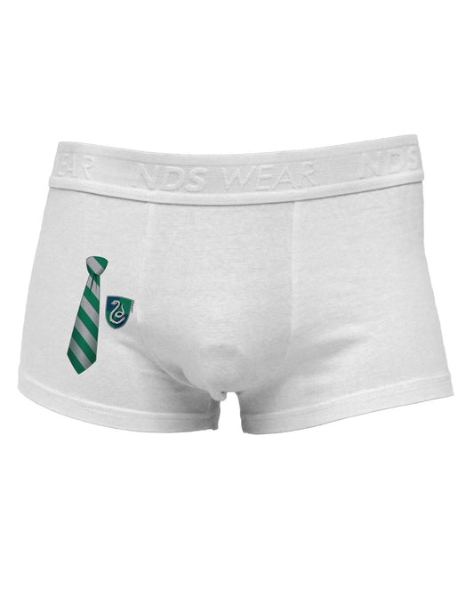 Wizard Tie Green and Silver Side Printed Mens Trunk Underwear-Mens Trunk Underwear-NDS Wear-White-Small-Davson Sales