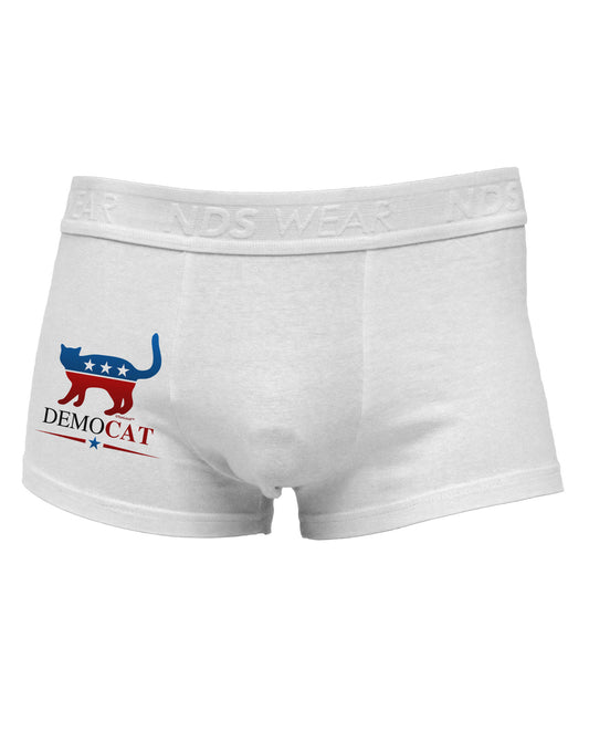 DemoCAT Side Printed Mens Trunk Underwear-Mens Trunk Underwear-NDS Wear-White-Small-Davson Sales