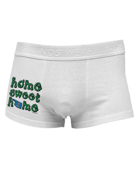 Home Sweet Home - Oklahoma - Cactus and State Flag Side Printed Mens Trunk Underwear by TooLoud-Mens Trunk Underwear-TooLoud-White-Small-Davson Sales