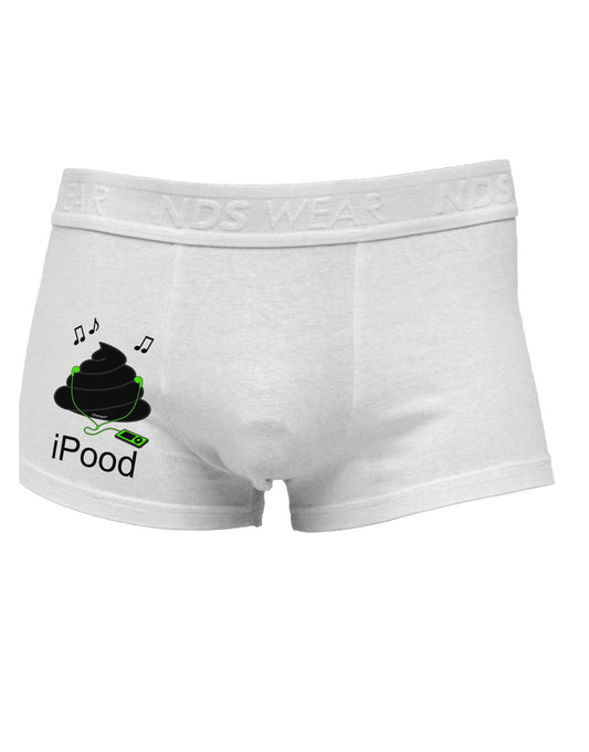 iPood Side Printed Mens Trunk Underwear-Mens Trunk Underwear-NDS Wear-White-Small-Davson Sales