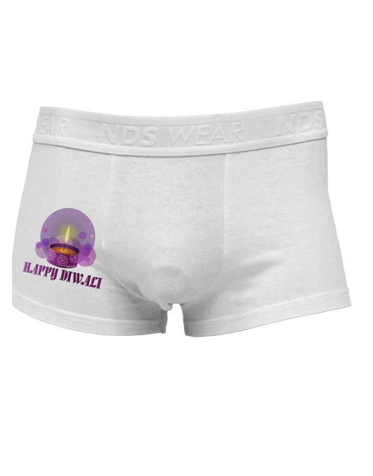 Happy Diwali Purple Candle Side Printed Mens Trunk Underwear by TooLoud-Mens Trunk Underwear-NDS Wear-White-Small-Davson Sales