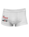 Nurse - Call The Shots Side Printed Mens Trunk Underwear-Mens Trunk Underwear-NDS Wear-White-Small-Davson Sales