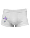 Easter Color Cross Side Printed Mens Trunk Underwear-Mens Trunk Underwear-NDS Wear-White-Small-Davson Sales