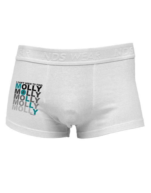 Find Molly Blue Side Printed Mens Trunk Underwear-Mens Trunk Underwear-NDS Wear-White-Small-Davson Sales