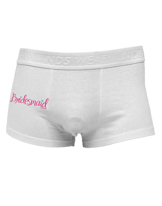 Bridesmaid Design - Diamonds - Color Side Printed Mens Trunk Underwear-Mens Trunk Underwear-NDS Wear-White-Small-Davson Sales