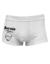 Bernie for President Side Printed Mens Trunk Underwear-Mens Trunk Underwear-NDS Wear-White-Small-Davson Sales