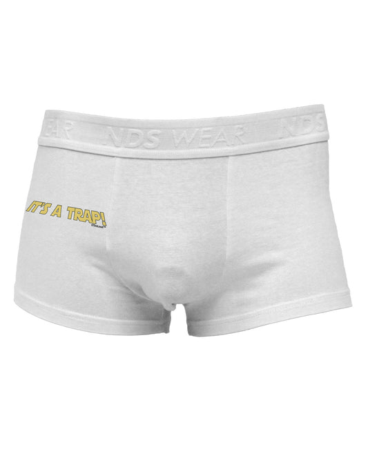 It is a Trap Side Printed Mens Trunk Underwear-Mens Trunk Underwear-NDS Wear-White-Small-Davson Sales
