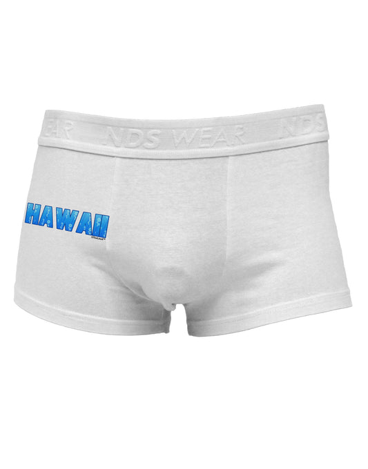 Hawaii Ocean Bubbles Side Printed Mens Trunk Underwear by TooLoud-Mens Trunk Underwear-NDS Wear-White-Small-Davson Sales
