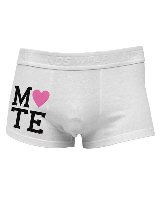 Matching Soulmate Design - Mate - Pink Side Printed Mens Trunk Underwear by TooLoud-Mens Trunk Underwear-TooLoud-White-Small-Davson Sales