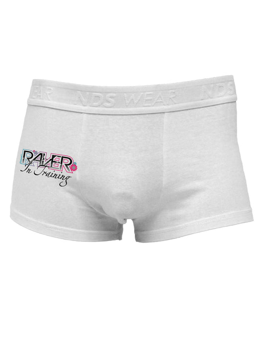 Matching Raver - In Training Side Printed Mens Trunk Underwear-Mens Trunk Underwear-NDS Wear-White-Small-Davson Sales