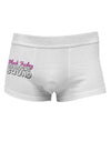 Black Friday Shopping Squad Side Printed Mens Trunk Underwear-Mens Trunk Underwear-NDS Wear-White-X-Large-Davson Sales