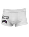 Console Gamer Side Printed Mens Trunk Underwear-Mens Trunk Underwear-NDS Wear-White-Small-Davson Sales