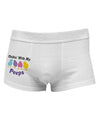 Chillin With My Peeps Side Printed Mens Trunk Underwear-Mens Trunk Underwear-NDS Wear-White-Small-Davson Sales