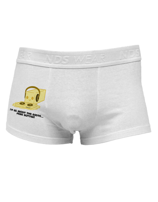 Butter - All About That Baste Side Printed Mens Trunk Underwear by TooLoud-Mens Trunk Underwear-NDS Wear-White-Small-Davson Sales