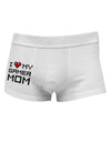 I Heart My Gamer Mom Side Printed Mens Trunk Underwear by TooLoud-Mens Trunk Underwear-NDS Wear-White-Small-Davson Sales