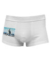 Mexico - Whale Watching Cut-out Side Printed Mens Trunk Underwear