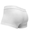 Matching Mr and Mrs Design - Mrs BowMens Cotton Trunk Underwear by TooLoud-Men's Trunk Underwear-TooLoud-White-Small-Davson Sales